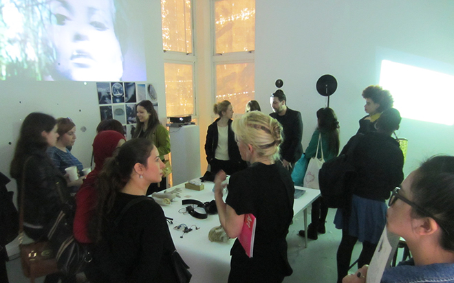 Boudicca Residency Launch, Fellows Studio, Stanley Picker Gallery May 2013