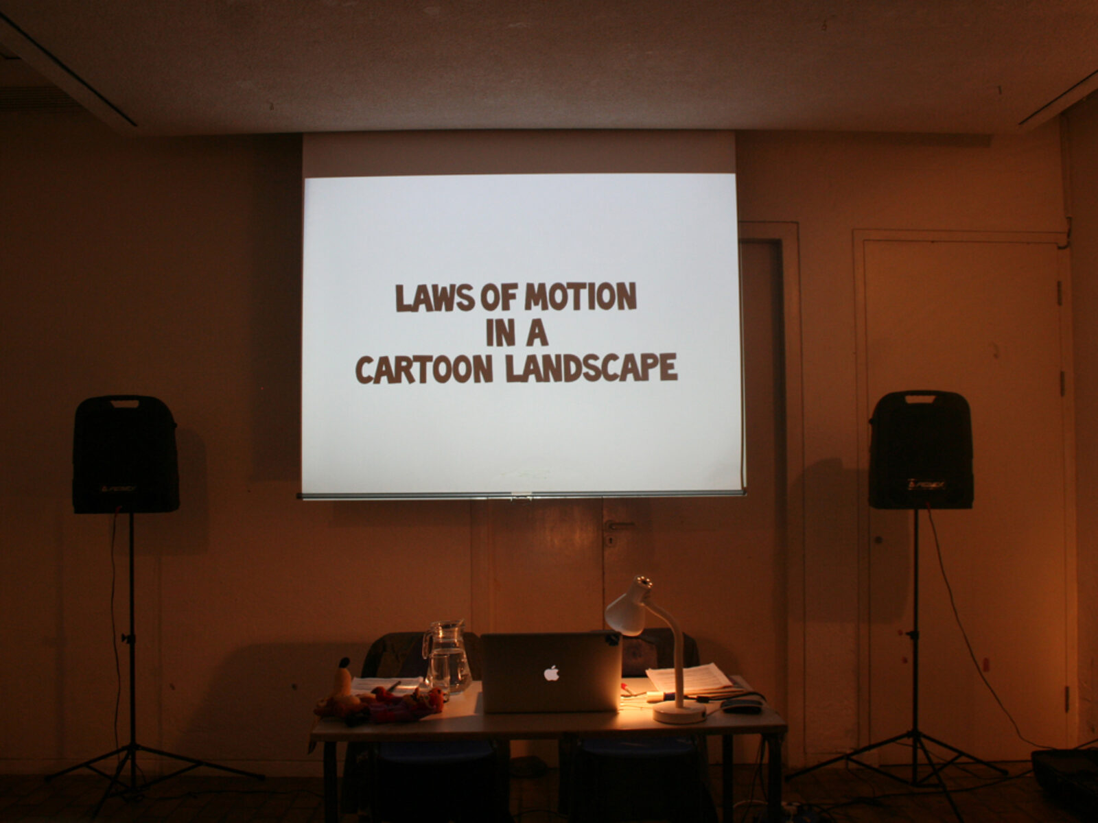 Andy Holden & Tyler Woolcott: Laws of Motion in a Cartoon Landscape