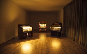 Yuri Suzuki Jukebox (2013) installation view. Courtesy the artist